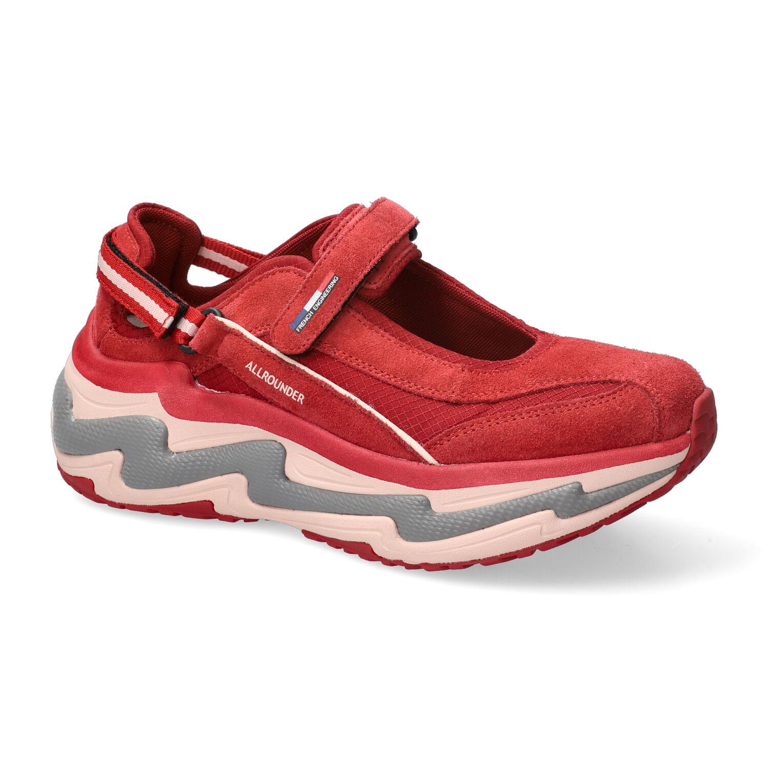 Ballerines femme modèle Diora Rouge - Mephisto